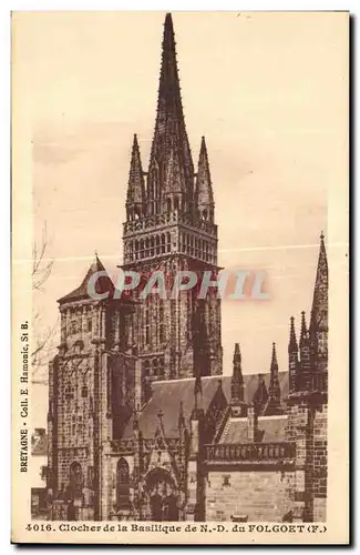 Cartes postales Clochev de la Basilique de N D du Folgoet