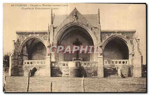 Cartes postales AR Folgoat Chapelle du Couronnement 1900