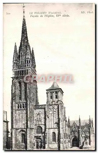 Cartes postales Le Folgoet Finistere Facade de I Eglise XVe Siecle