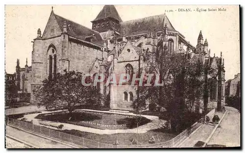 Cartes postales Dinan Eglise Saint Malo