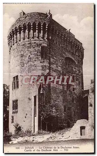 Cartes postales Dinan Le Chateau de la Duchesse Anne Castle of the Duchess Ann