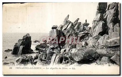 Cartes postales Tregastel Le Diben Le Aiguilles du Diben