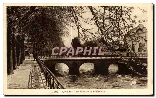 Cartes postales Quimper Le Point de la Prefecture