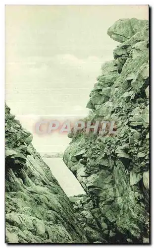 Cartes postales Primel Tregastel La Crevasse