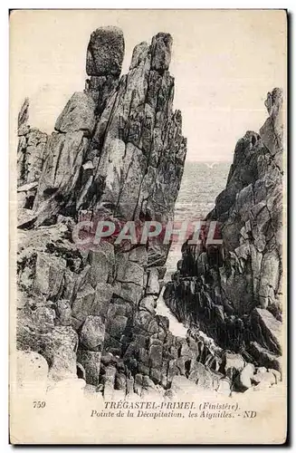 Cartes postales Tregastel Primel Finistere Pointe de la Decapitation les Aiguilles