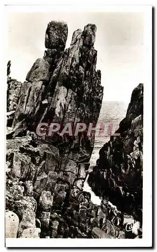 Ansichtskarte AK Environs de Plougasnou Pointe de la Decapitation Les Aiguilles