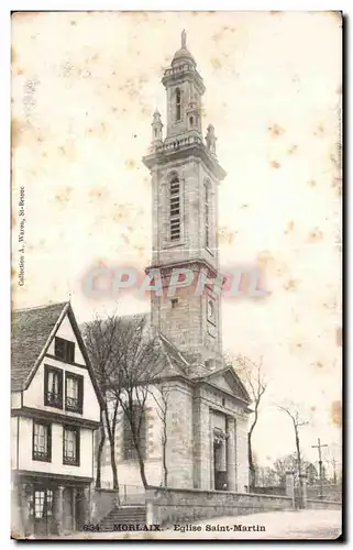 Cartes postales Morlaix Eglise Saint Martin