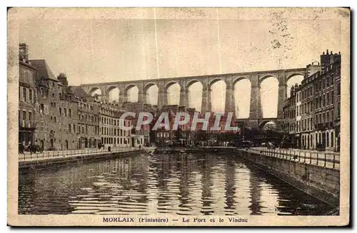 Cartes postales Morlaix Le Port et le Viaduc