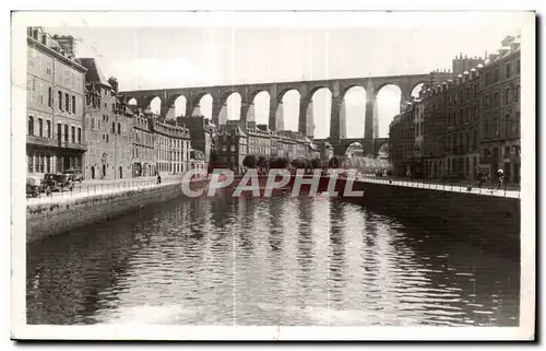 Cartes postales Morlaix Le Viaduc et le quais