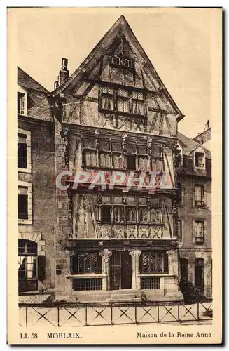 Cartes postales Morlaix Maison de la Reine Anne