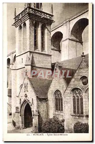 Cartes postales Morlaix Eglise Saint Melanie