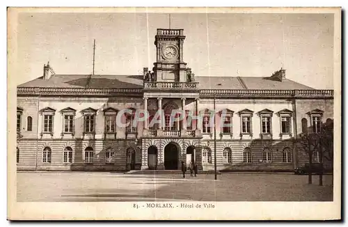 Ansichtskarte AK Morlaix Hotel de Ville