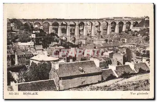 Cartes postales Morlaix Vue generale