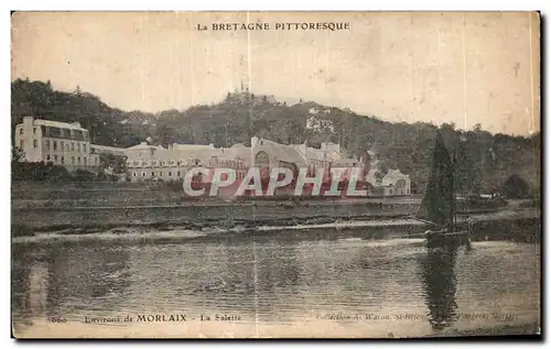 Ansichtskarte AK Environs de Morlaix La Salette Bateau