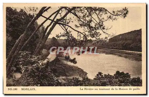 Cartes postales Morlaix La Riviere du tournant de la Maison de paille