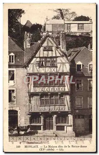 Ansichtskarte AK Morlaix La Maison dite de la Reine Anne