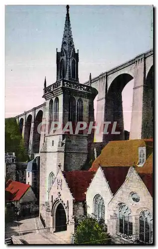 Cartes postales Morlaix Eglise Saint Melaine