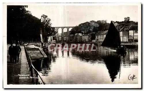 Ansichtskarte AK Morlaix Entree du Port Bateau