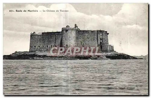 Cartes postales Rade de Morlaix Le Chateau du Taureau