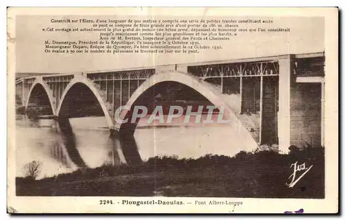 Cartes postales Plougastel Daoulas Pont Albert Louppe