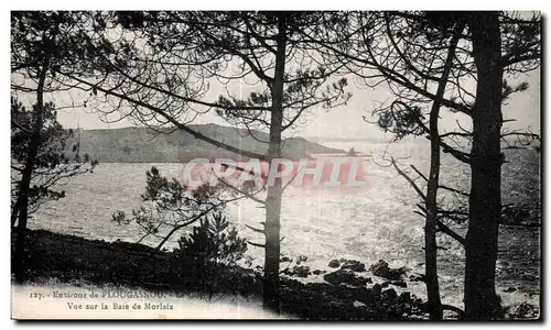 Ansichtskarte AK Environs de Plougasnou Vue sur la Baie de Morlaix