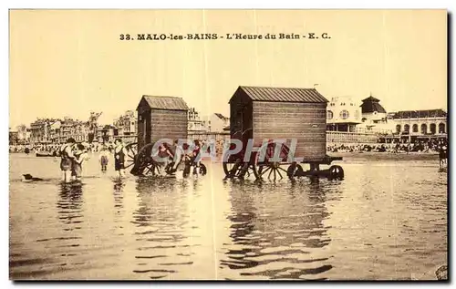 Ansichtskarte AK Malo les Bains L Heure du Bain