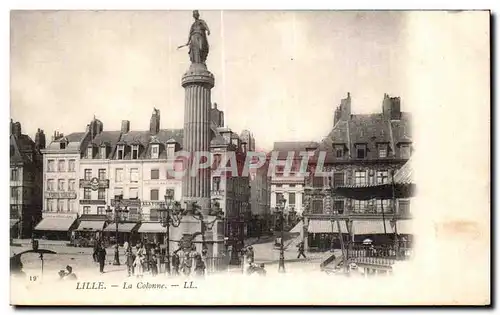 Cartes postales Lille La Colonne