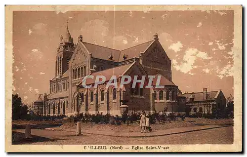 Cartes postales Bailleul (Nord) Eglise Saint Vaast