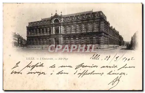 Cartes postales Lille L Universite