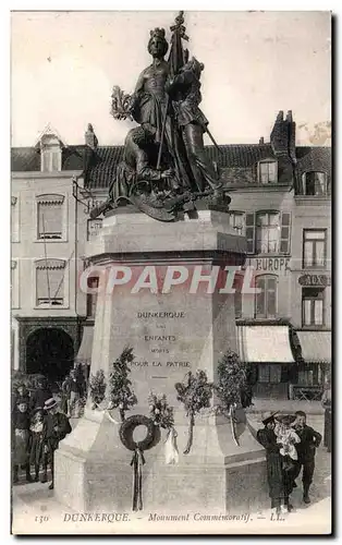 Ansichtskarte AK Dunkerque Monument Commemoratif Enfants