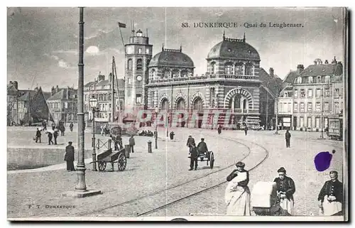 Cartes postales Dunkerque Quai du Leughenaer