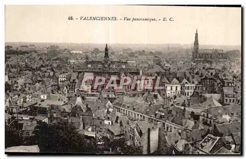 Cartes postales Valencienns Vue panoramique