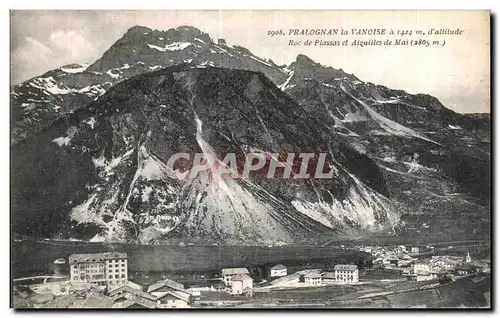 Cartes postales Pralognan la Vanloise a d altitude Roc de Plassas et Aiguilles de Mai