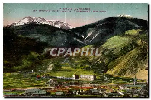 Cartes postales La Savoie Touristique Madane Ville Louttraz Vue generale Mont Rand