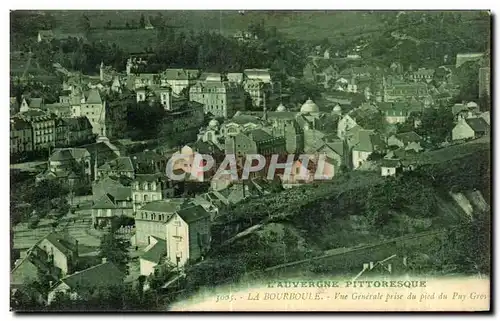 Ansichtskarte AK L Auvergne Pittoresque La Bourboule Vue generale prise du pied du Puy Gros