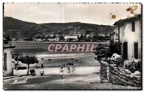 Ansichtskarte AK Hendaye Le Vieux Port au fond Fontarabie