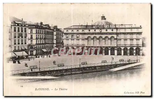 Cartes postales Bayonne La Theatre