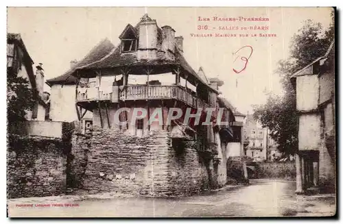 Cartes postales Salies de Bearn Vieilles maisons sur la Salette