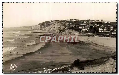 Cartes postales Bidart Bidart et sa Plage vers Biarritz