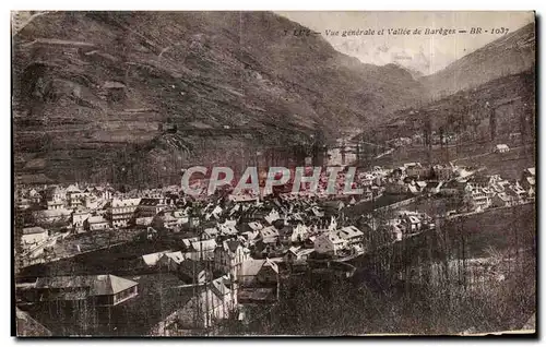 Cartes postales Luz generale et Vallee de Bareges