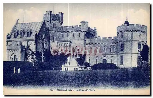 Cartes postales Hendaye Chateau d Abadie