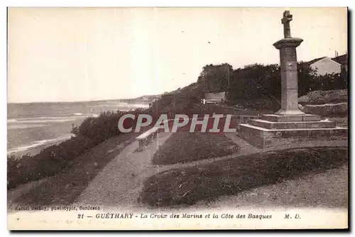 Cartes postales GuetharyLa Croix des Marins et la des Basques