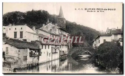 Cartes postales St Jean Pied de Port Bords de la Nive