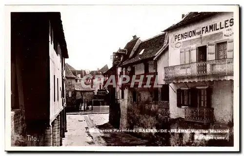 Cartes postales Salies de Bearn Vialles Maisons Pensions de Familles