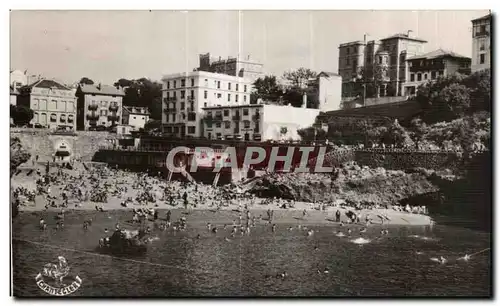 Cartes postales Biarritz La Plage du Port