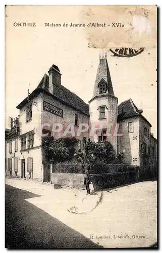 Cartes postales Orthez Maison de Jeanne d Albert