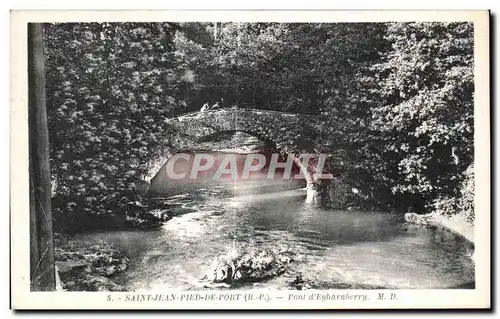 Cartes postales Saint Jean Pied de Fort Pont d Eyharaberry