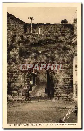 Cartes postales St Jean Pied de Port Chute La Porte du Marche