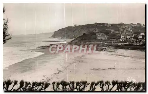 Cartes postales Bidart Vue generale La Cote vers Biarritz