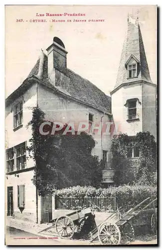 Cartes postales Les Basses Pyrenees Orthez Maison De Jeanne D Albert